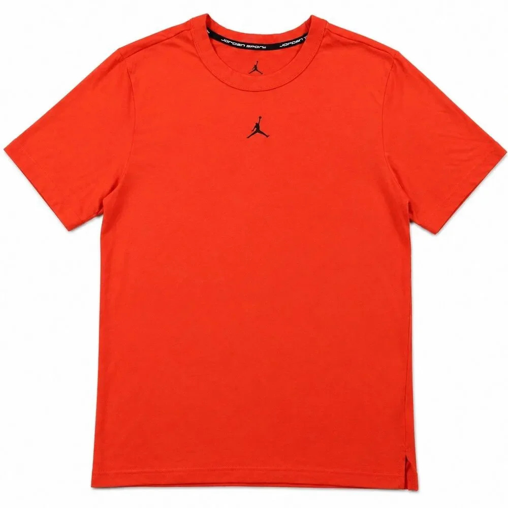 Mens Jordan Sport Performance DriFit T Shirt Medium Orange Jumpman